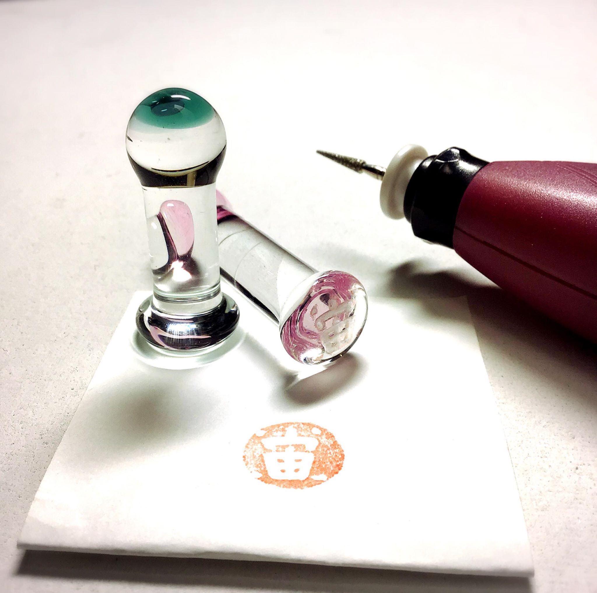 【ワークショップ】自分だけのオリジナルガラスはんこ体 …